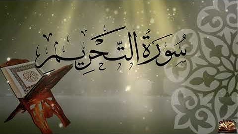 القرآن الكريم - سورة التحريم - صوت من السماء - القارئ سليم بهنان - ما تحتاجه الروح .