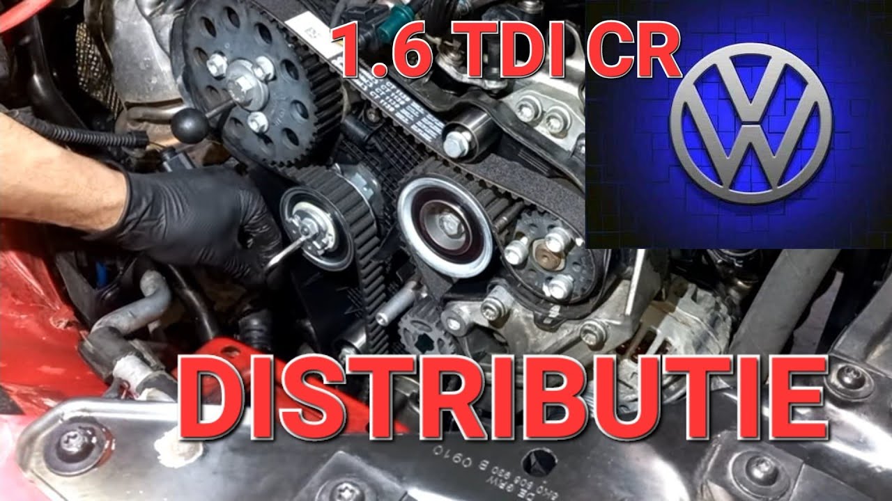 CUM SCHIMBAM DISTRIBUTIA ,LA VOLKSWAGEN GOLF 6 , 1.6 TDI , SKODA, SEAT,TIMING BELT, GOLF MK6 1.6