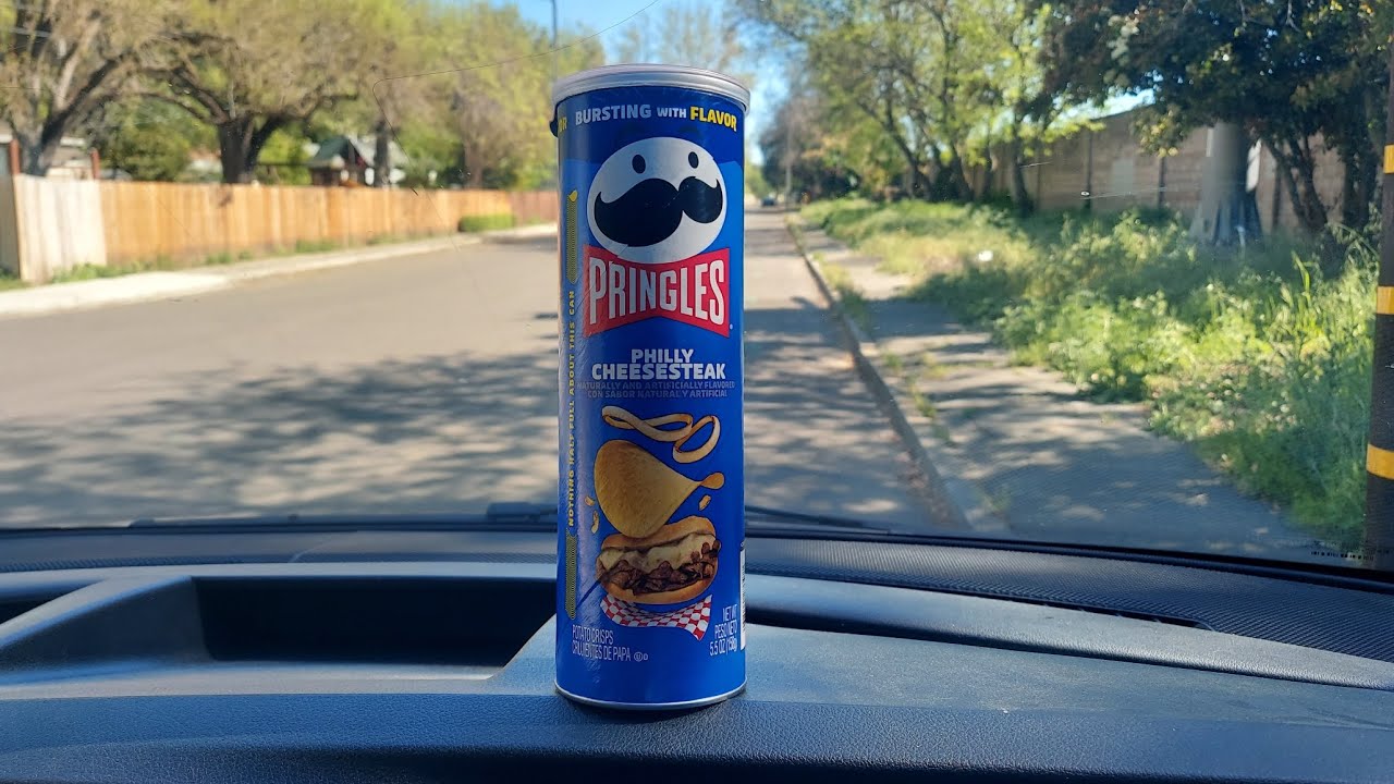 Pringles USA | Philly Cheesesteak Flavor | Walmart Exclusive | Savory & Cheesy?