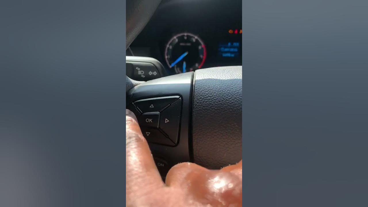 2021 Ford Ranger Maintenance Reset - YouTube