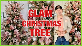 How To Decorate The Most Beautiful GLAM CHRISTMAS TREE ( Step by Step ) Christmas Decorations Ideas