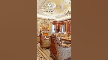 Phòng khách cực đẹp của một biệt thự tân cổ điển 200m2 tại Quảng Ninh