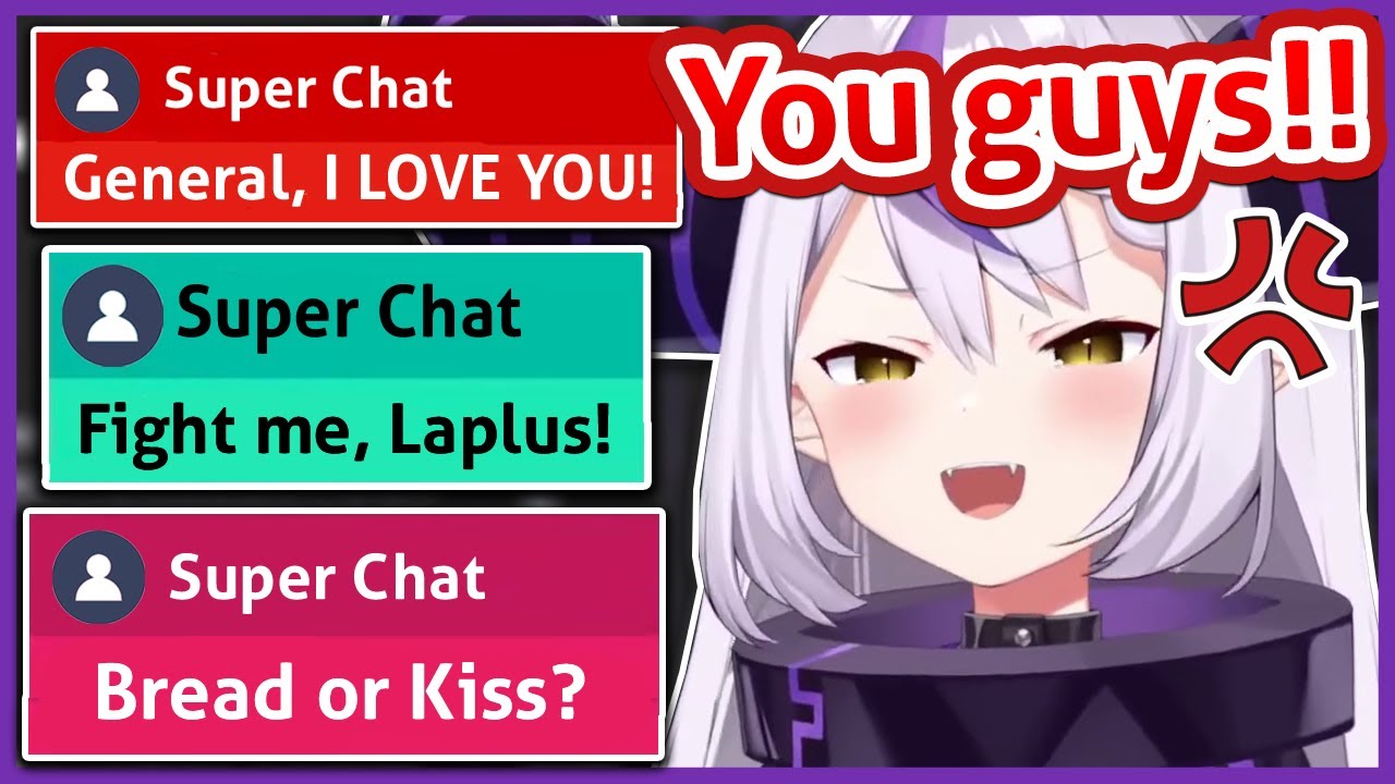 Laplus Couldn't Help But Laugh After Reading These Hilarious Super Chats