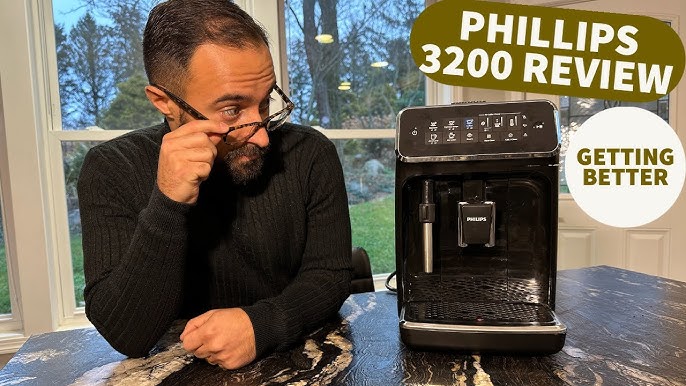 Philips 3200 LatteGo Fully Automatic Espresso Machine with Iced Coffee  Feature