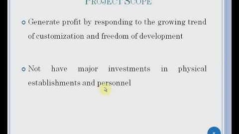 Video Presentation - TDprint Project Charter