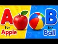 Phonics song with two words in 3d l Phonic sounds of alphabets A to Z|Abc Phonic song for toddlers