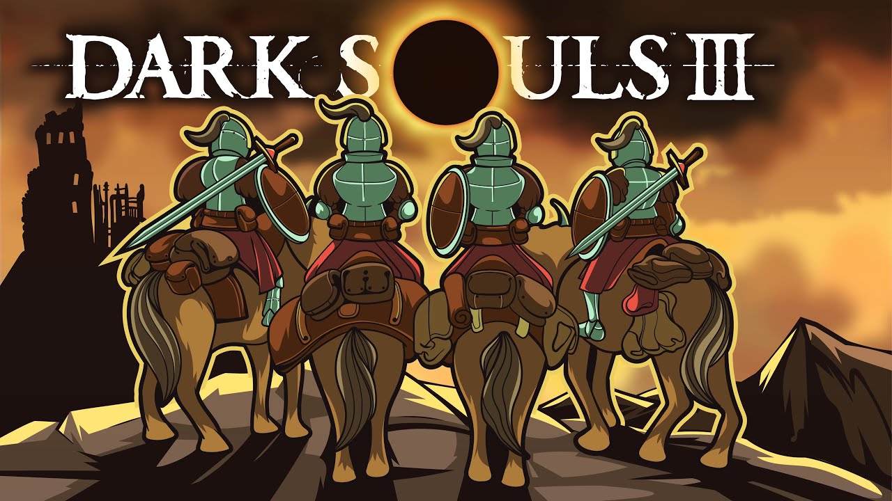 Смогут ли 4 игрока Elden Ring победить Dark Souls 3?