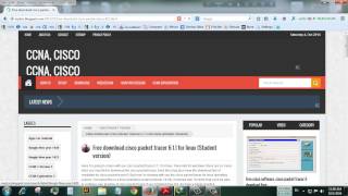 Free download cisco packet tracer 6.1.1 for linux (Student version)