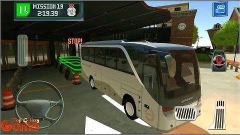 Bus Station : Learn to Drive !!  Bus Simulator 2020 | Android GamePlay | Top Galaxy Game