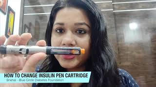 How to change insulin pen cartridge I Diabetes Tutorials screenshot 5