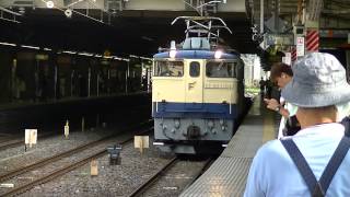 EF65-1104+チキ　工臨　大宮11番線停車