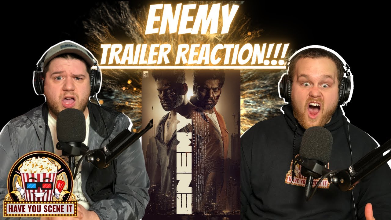 Enemy TRAILER REACTION!!! | Anand Shankar | Vishal | Arya | Mirnalini Ravi | Mamta Mohandas |