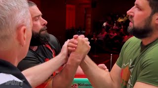 Dmitry Trubin vs Vitaly Laletin +95kg AMC ARMWRESTLING 2022