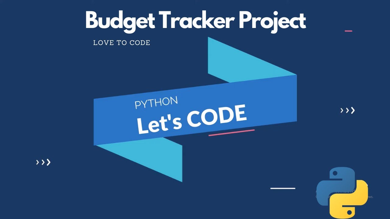 Python Mini project - Budget Tracker - YouTube