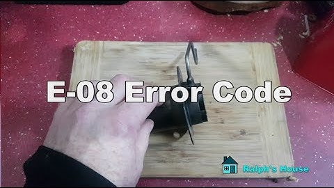 204. E-08 Error - Chinese Diesel Heater