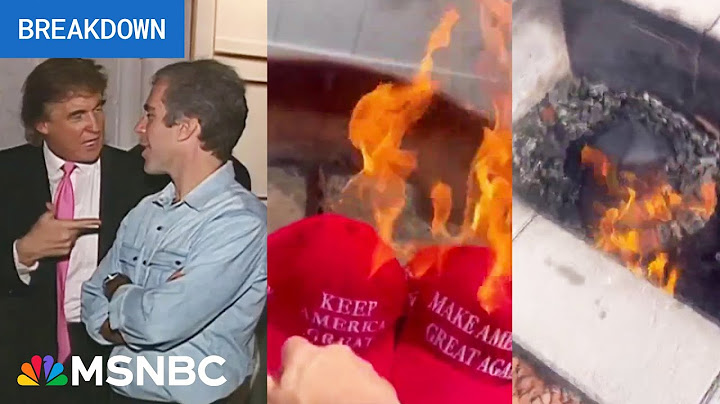 SHOCK! MAGA hats BURN as Epstein bomb rocks Trump