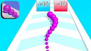 Snake Ball Run - All Levels Gameplay Android,ios (Part 3)