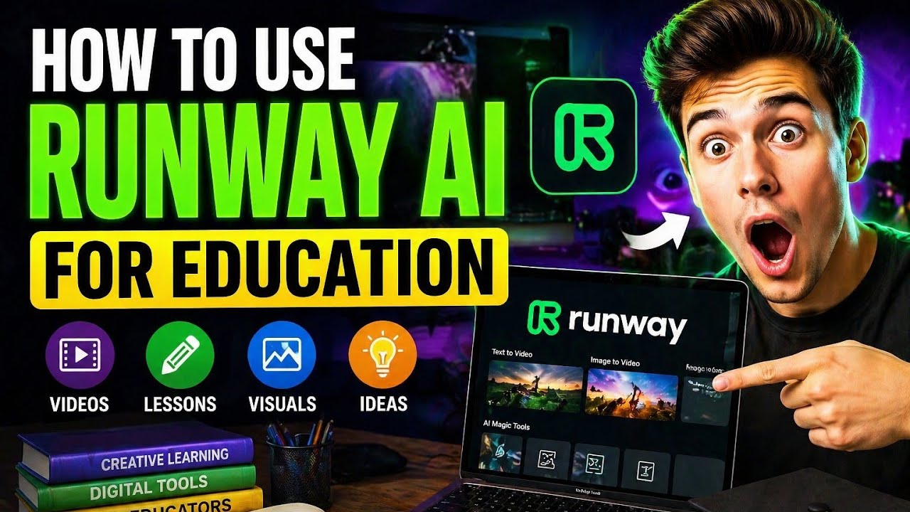 Runways Learning How to use runway ai for education video - YouTube
