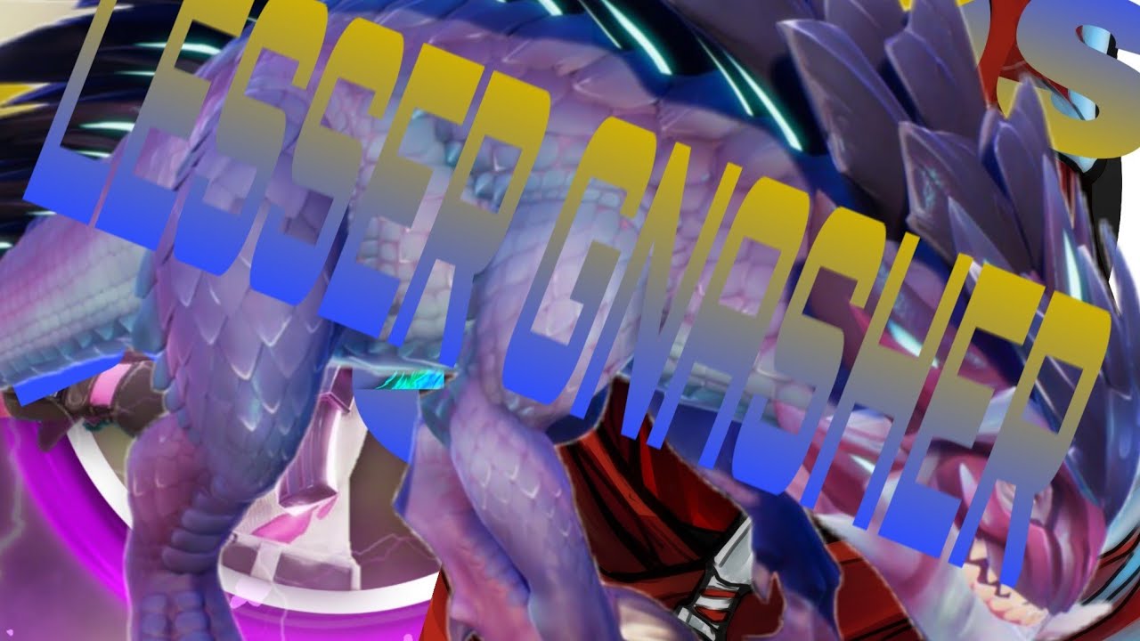 Fighting Lesser Gnasher (Dauntless)