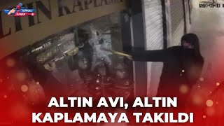 Maskeli̇ Hirsizlar Altin Sanip Vi̇tri̇ni̇ Kirip Kaçti