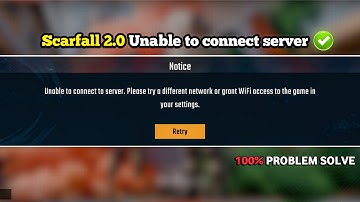 Scarfall 2.0 🤩 Unable to connect to server. Please try a different network || 100% Problem Solved 