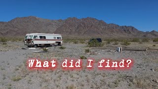 I found an Abandoned RV in the middle of the desert