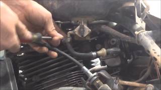 how to change the fuel valve on a Suzuki Eiger