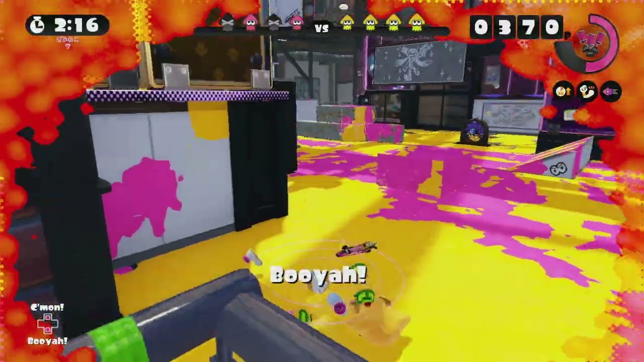 Trying out the Splash-o-matic!