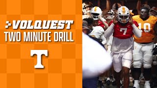 Volquest 2-Minute Drill recaps the first scrimmage of Tennessee football fall camp I Tennessee Vols