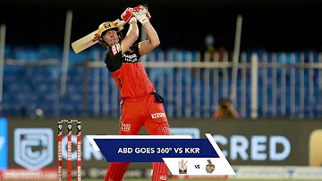 ABD goes 360° against Kolkata Knight Riders