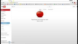 Using a pomodoro timer browser extension screenshot 3