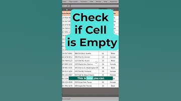 Check Empty Cell | VBA to Excel
