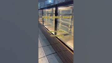 Latest Design Display Counter Cake Counter Sweet Counter #viralvideo #bakery #cafe #bakery #new