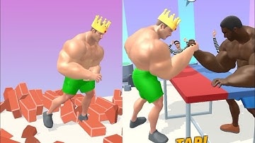 Muscle Rush 💪|| All Levels 19 - 20 , Gameplay Android iOS