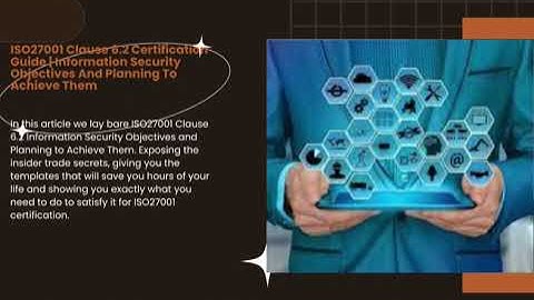 #ISO27001 #Clause 6.2 #Certification #Guide #Information #Security #Objectives And #Planning