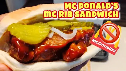 How to make McDonalds McRib Sandwich