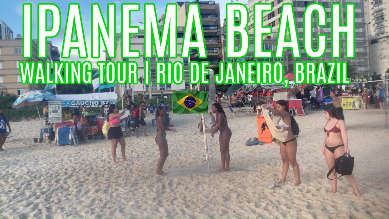 Ipanema Beach Walking Tour Rio De Janeiro Brazil Youtube Ipanema Beach Walking Tour Rio De Janeiro Brazil Youtube