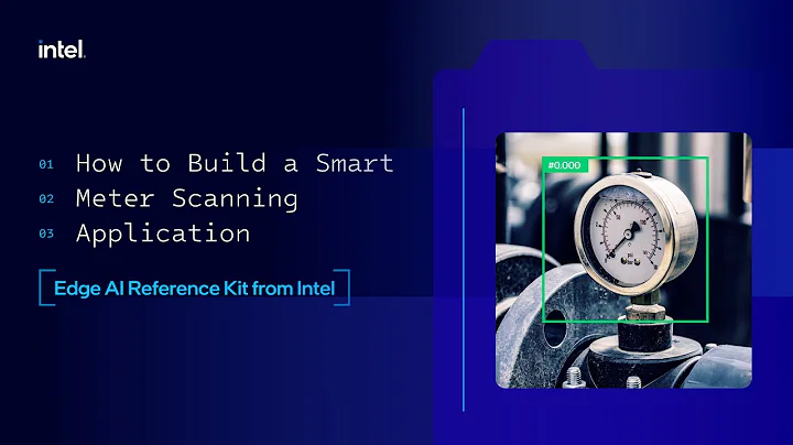 Construisez votre propre application de numérisation de compteur intelligent en utilisant le kit de référence Edge AI