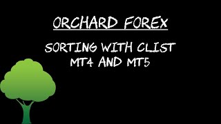 Sorting with CList by Orchard Forex 725 views 1 month ago 17 minutes