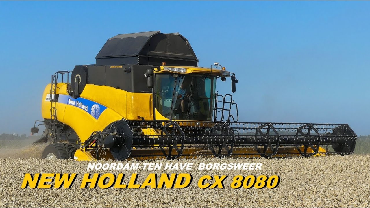 Combinen met New Holland CX 8080. Noordam -Ten Have Borgsweer