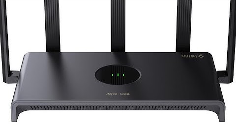 Reyee AX3000 Dual Band Wi Fi 6 Router