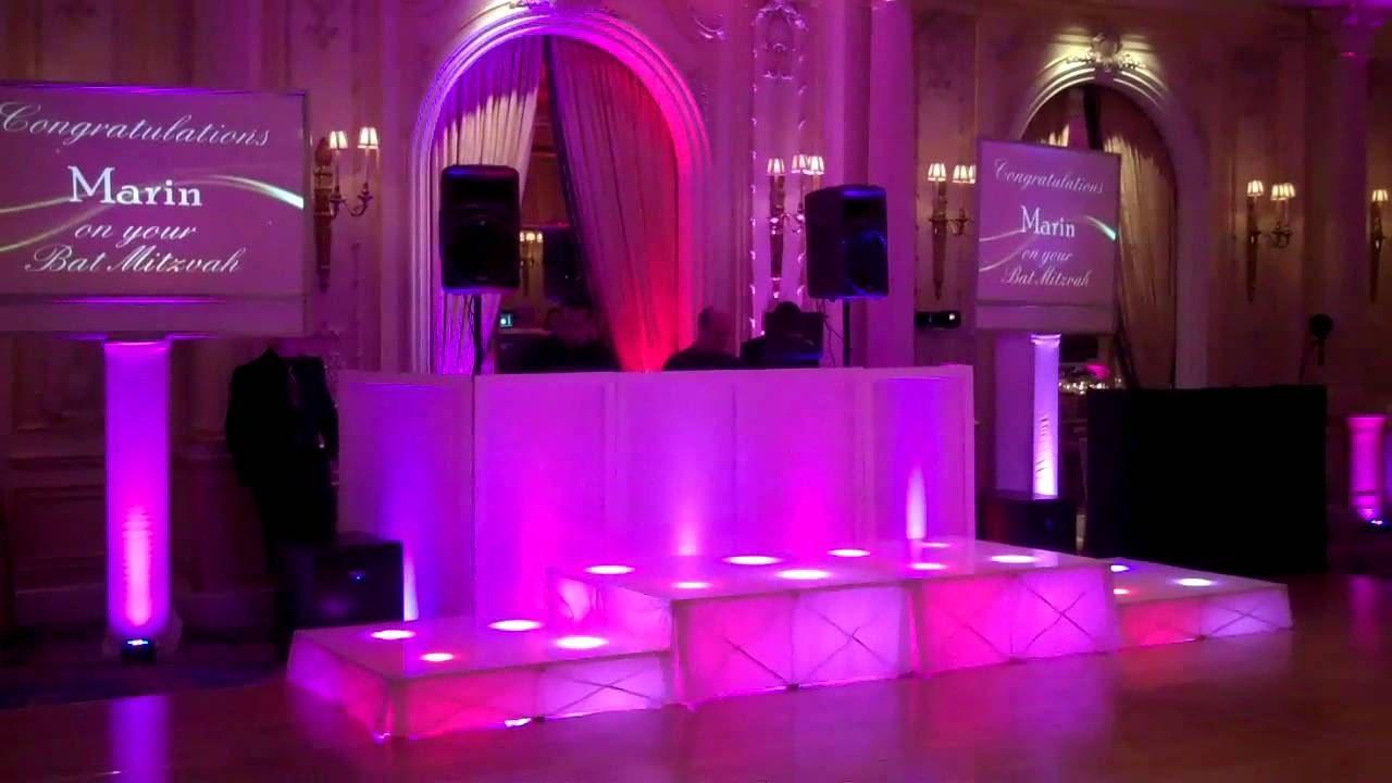 NY Mitzvah DJ Lighting - NJ Mitzvah DJ Lighting and Video Screens