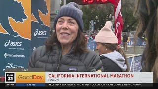 The action is underway at the California International Marathon!