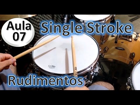 Single Stroke - Rudiments - Lesson 07