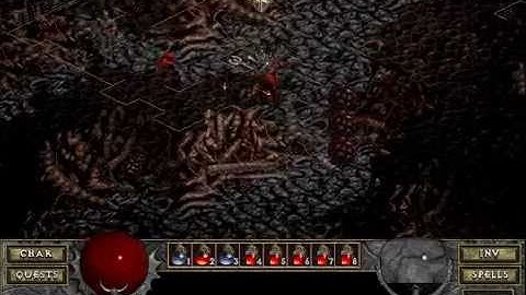 Diablo I: The Hell (Co-op Doom Playthrough) - Abyss Level 17 Part 2