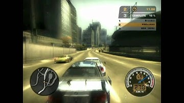 NFS MW WEST PARK AND LYONS ONLINE RACE NONOS NOJUNKMAN  PROxJAKE VS SDA_RON