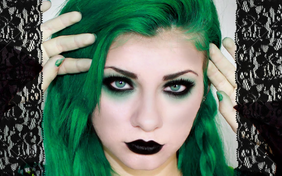 Gothic Makeup Tutorial HeyThereImShannon YouTube