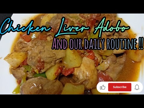 chicken liver adobo #food #cooking