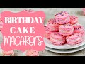 Birthday Cake Macarons | CHELSWEETS