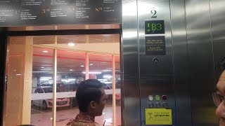 [GUIDED!] Schindler 300P? Traction Scenic Elevator at Senayan City, Jakarta [Atrium]